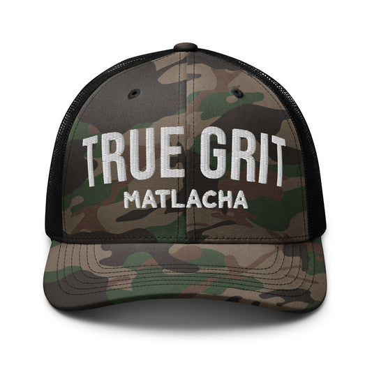 TRUE GRIT MATLACHA FLORIDA - Camouflage Florida trucker hat