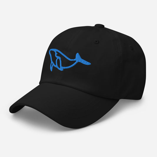 BLUE WHALE HAT - Classic Dad Hat