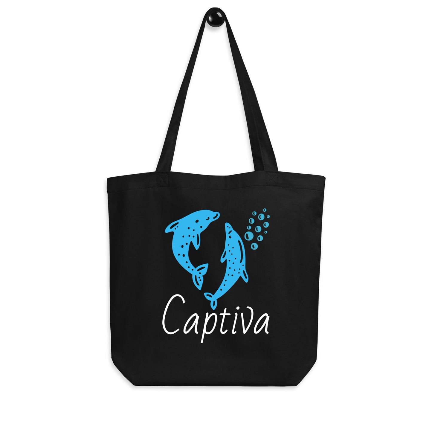 CAPTIVA FLORIDA TOTE BAG - Captiva Island FL Dolphins Tote Bag