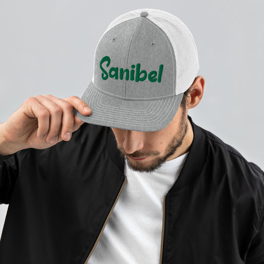 SANIBEL Trucker Cap - Sanibel Island Florida Trucker Hat - Sanibel Hat