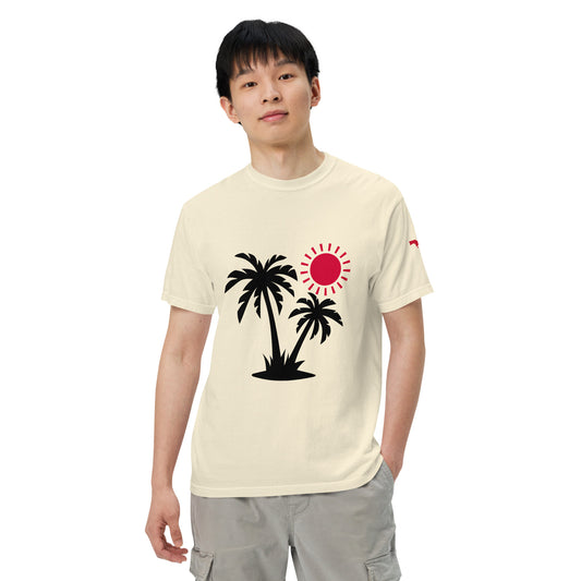 Unisex garment-dyed FLORIDA PALM TREE t-shirt - Florida Sun Shirt
