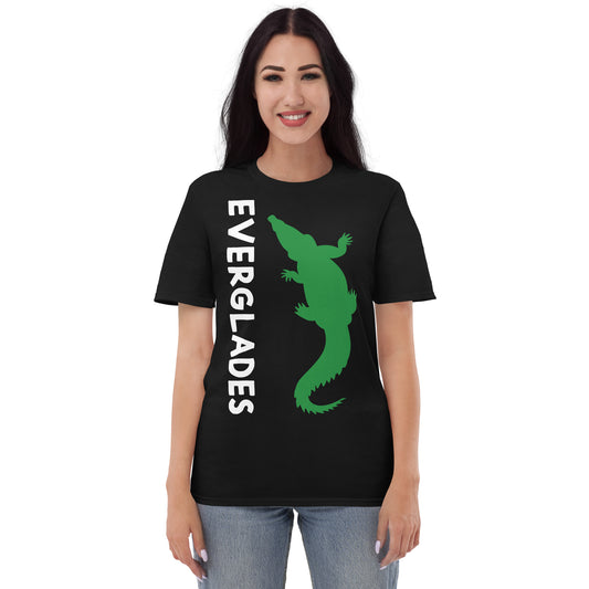 EVERGLADES TSHIRT W/ FLORIDA ALLIGATOR - Florida Unisex Lightweight T-Shirt - Gildan 980