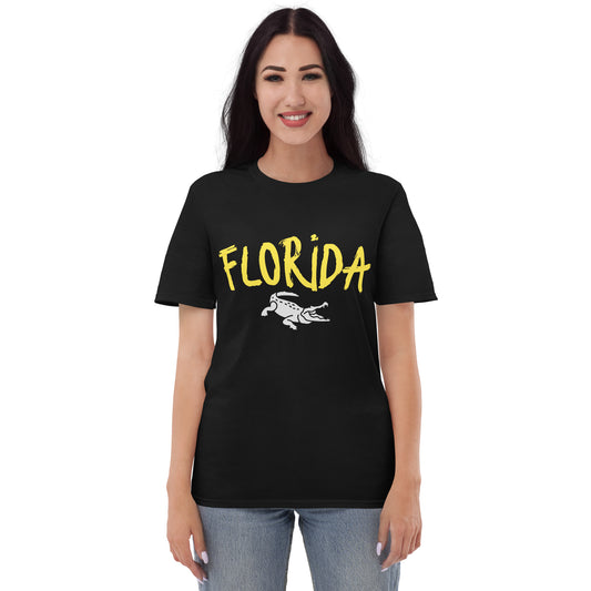 FLORIDA ALLIGATOR T-SHIRT - Florida Alligator Shirt - Unisex Lightweight Florida T-Shirt - Gildan 980