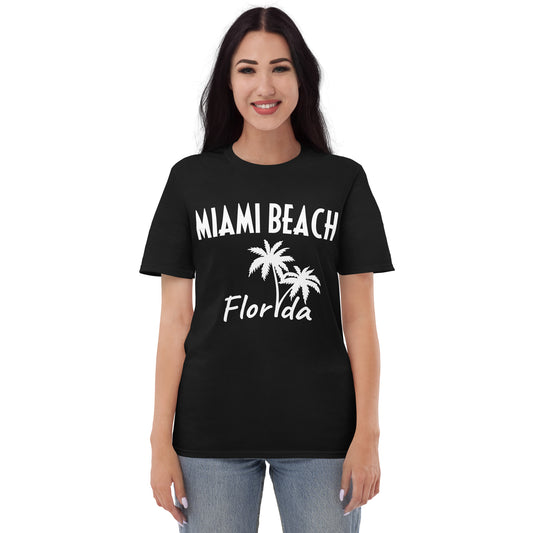MIAMI BEACH FLORIDA T-SHIRT - Palm Tree Shirt Miami Beach Florida Shirts