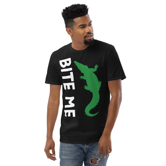 BITE ME W/ ALLIGATOR - Florida Unisex Lightweight T-Shirt - Gildan 980