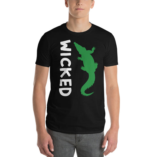 WICKED FLORIDA TSHIRT W/ FLORIDA ALLIGATOR - Florida Unisex Lightweight T-Shirt - Gildan 980
