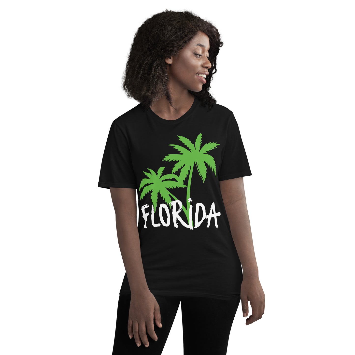 FLORIDA PALM TREE Short-Sleeve T-Shirt - FL Palm T-shirt - Florida Shirt