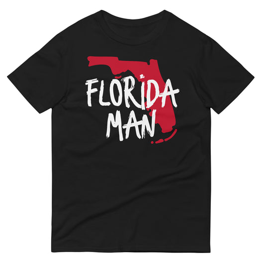 FLORIDA MAN T-SHIRT FLORIDA MAP - Florida Man FL Map Shirt