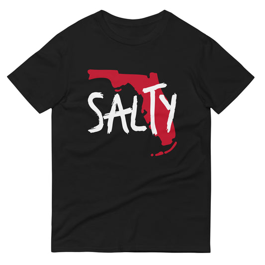 SALTY FLORIDA MAP T-SHIRT - Salty Florida Shirt - Florida Map Teeweight T-Shirt copy copy