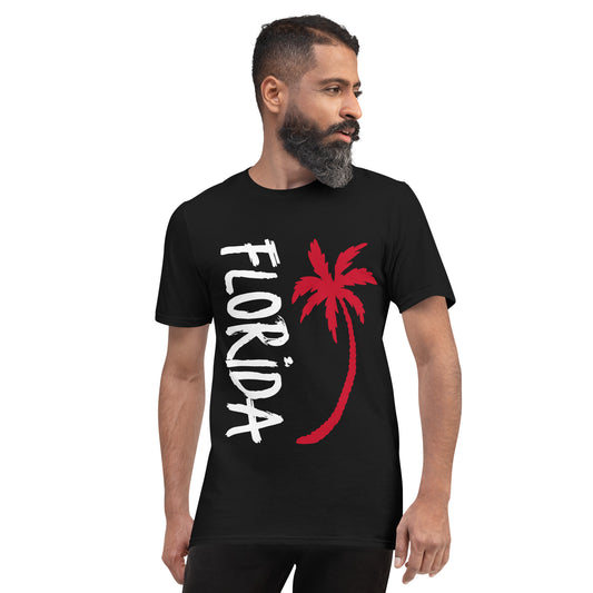 FLORIDA PALM TREE T-SHIRT - Florida Palm Tree Shirt - Unisex Florida Shirt - V2