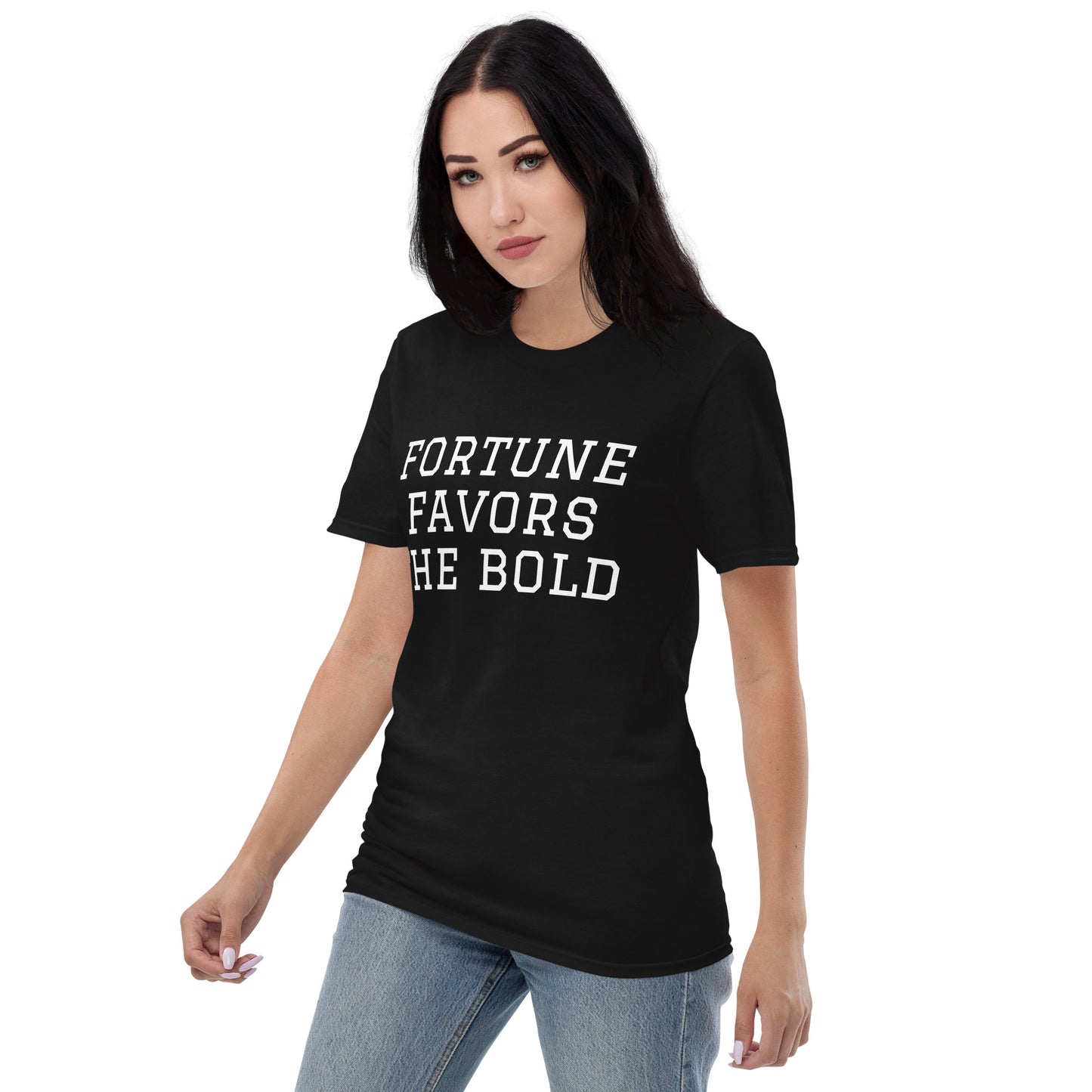 FORTUNE FAVORS THE BOLD T-SHIRT - FAMOUS SAYINGS TSHIRT - FLORIDA SHIRT