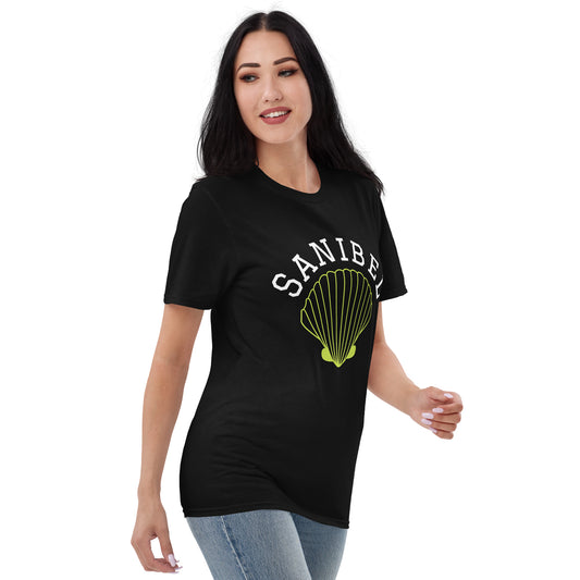 SANIBEL TSHIRT W/ SHELL - Sanibel Island Florida Unisex Lightweight T-Shirt - Gildan 980