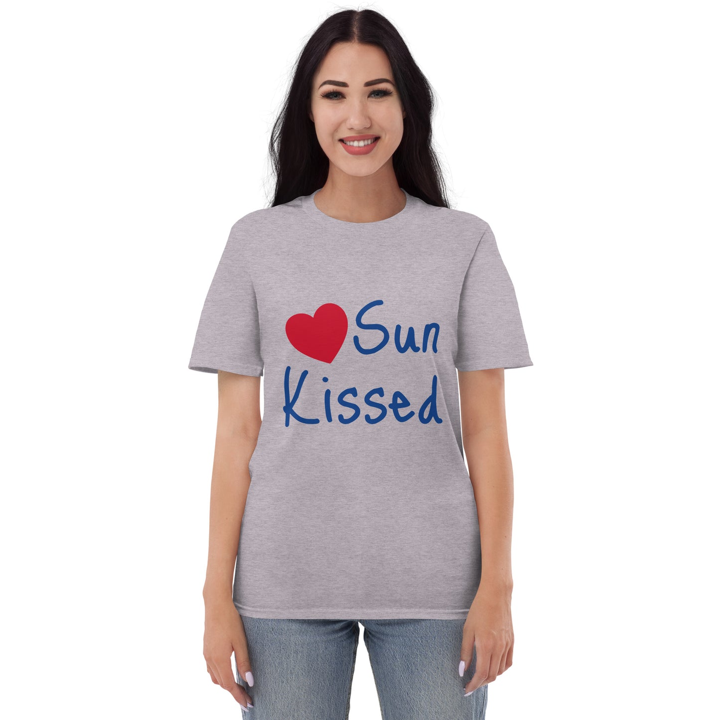 SUN KISSED FLORIDA Short-Sleeve T-Shirt - Sun Kissed Florida Shirt with Heart