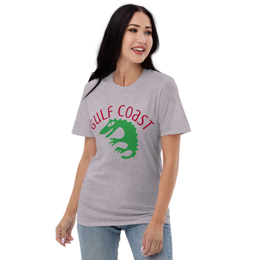 GULF COAST W/ ALLIGATOR - Gulf Coast Florida Unisex Lightweight T-Shirt - Gildan 980