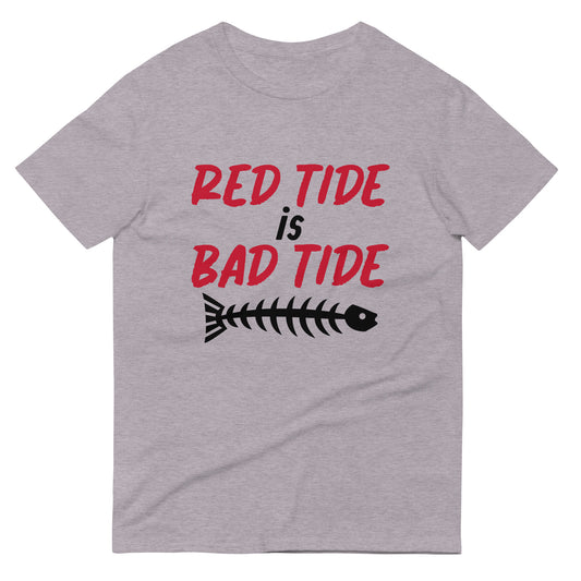RED TIDE IS BAD TIDE T-SHIRT - Red Tide Florida Premium Lightweight T-Shirt