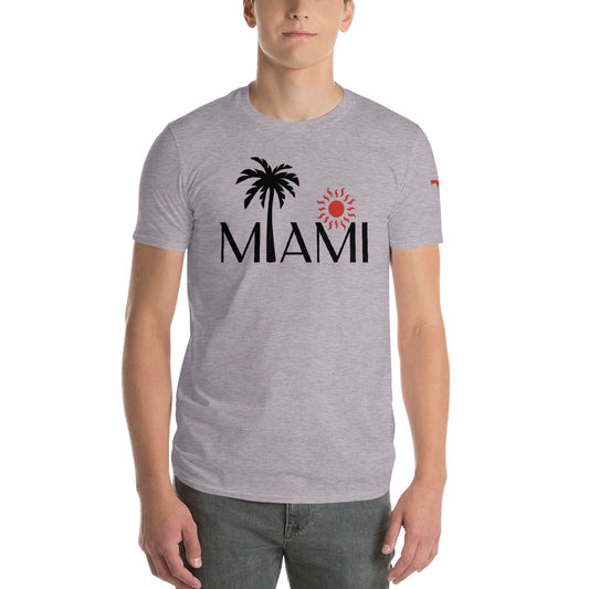 MIAMI FLORIDA PALM TREE T-SHIRT - Miami Florida Palm Tree Shirt