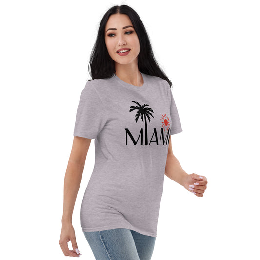 MIAMI FLORIDA PALM TREE T-SHIRT - Miami Florida Palm Tree Shirt
