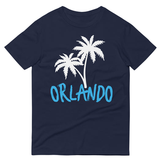 ORLANDO PALM TREE Short-Sleeve T-Shirt - Orlando FL Palm Tree Shirt