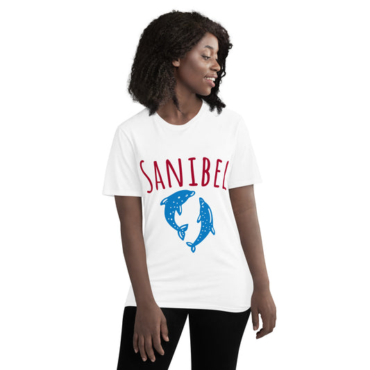 SANIBEL ISLAND FLORIDA DOLPHIN T-Shirt - Sanibel Island Shirt Dolphins