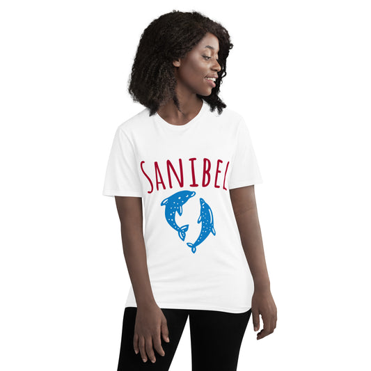 SANIBEL ISLAND FLORIDA DOLPHIN T-Shirt - Sanibel Island Shirt Dolphins