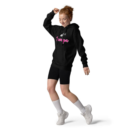 TAMPA W/ PALM TREES - Unisex Premium Hoodie - Cotton Heritage M2580