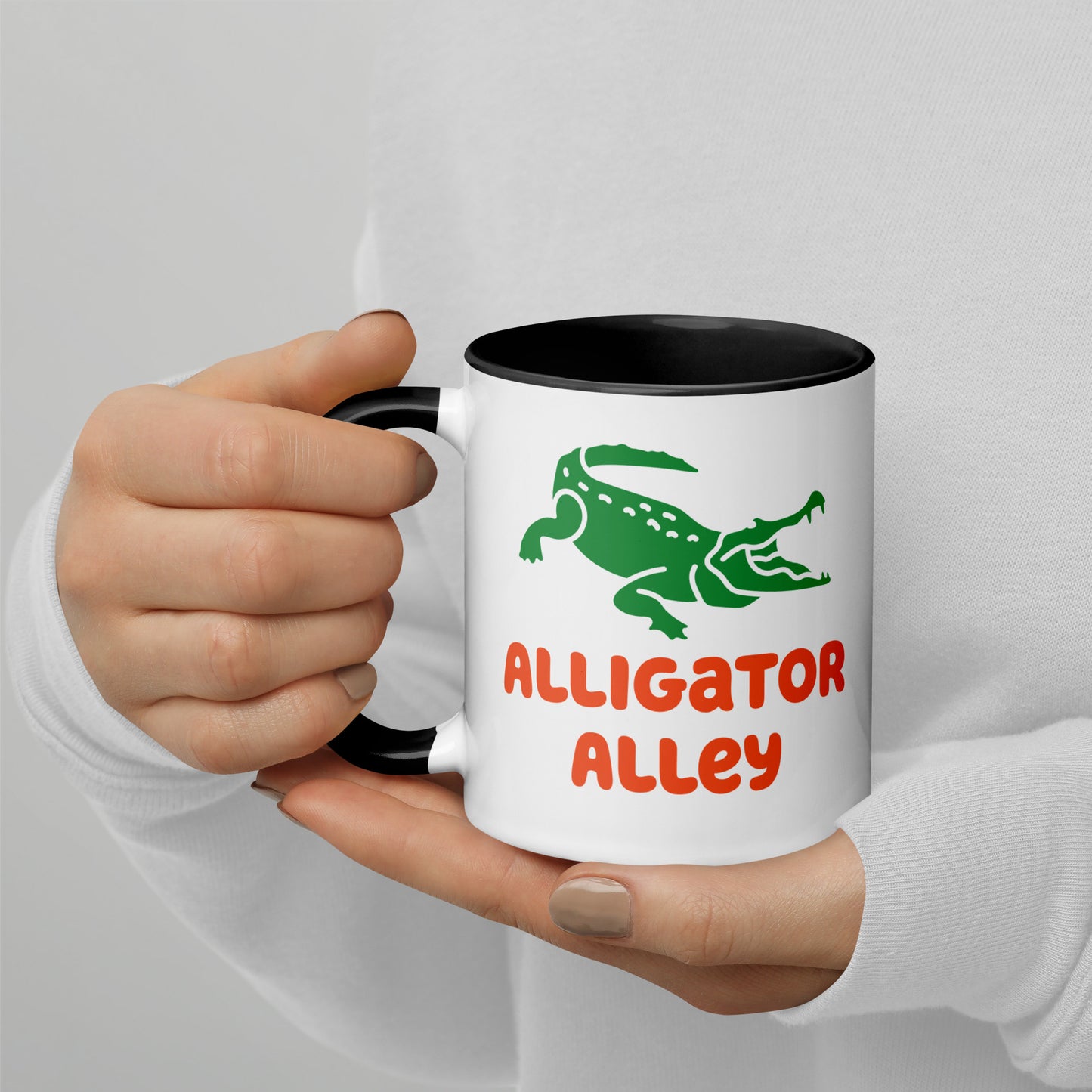 ALLIGATOR ALLEY EVERGLADES FLORIDA Mug - Alligator Alley Florida Alligator Mug