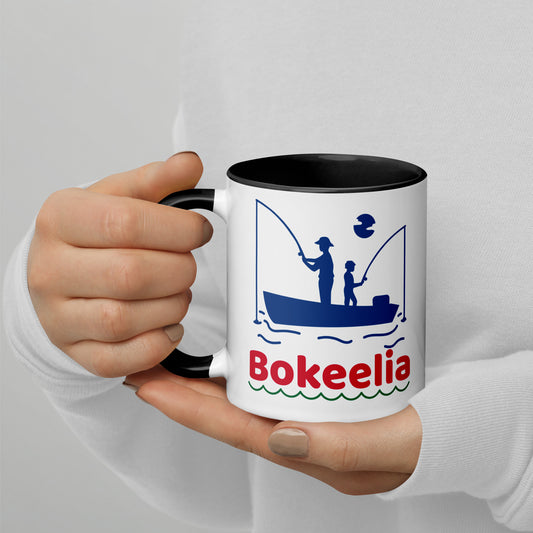 BOKEELIA FISHERMEN Mug with Color Inside - Bokeelia Florida Fishing Mugs