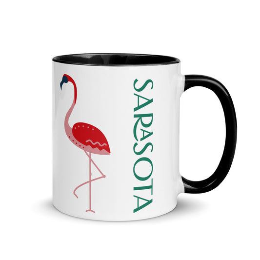 SARASOTA FLORIDA FLAMINGO Mug - SARASOTA Florida FLAMINGO Mugs