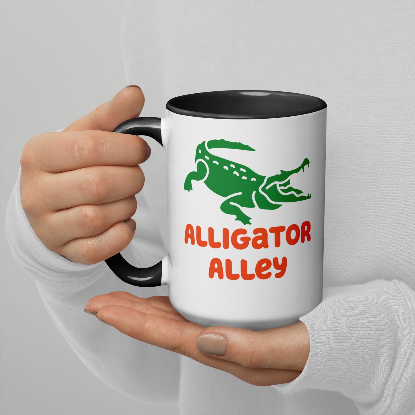 ALLIGATOR ALLEY EVERGLADES FLORIDA Mug - Alligator Alley Florida Alligator Mug