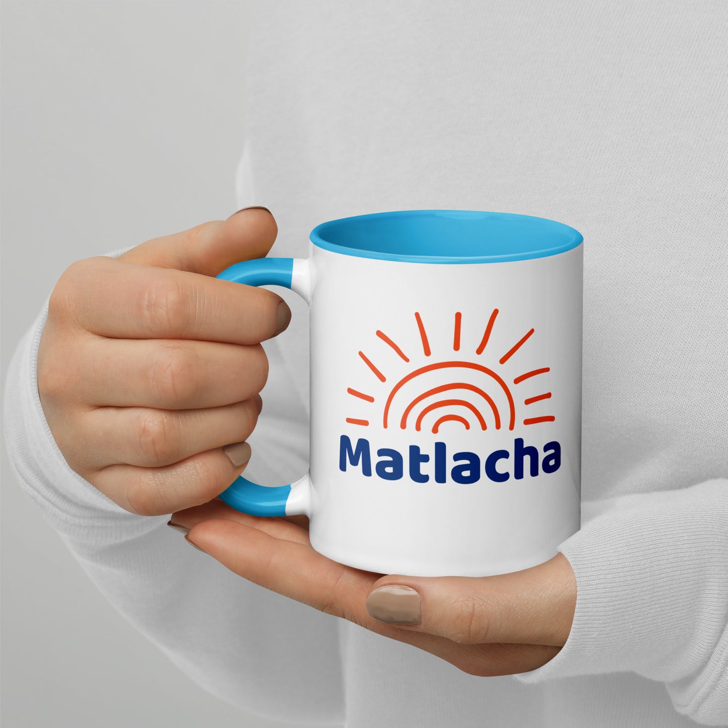 MATLACHA SUNSHINE Mug with Color Inside - Florida Sun Mugs - Matlacha Mug