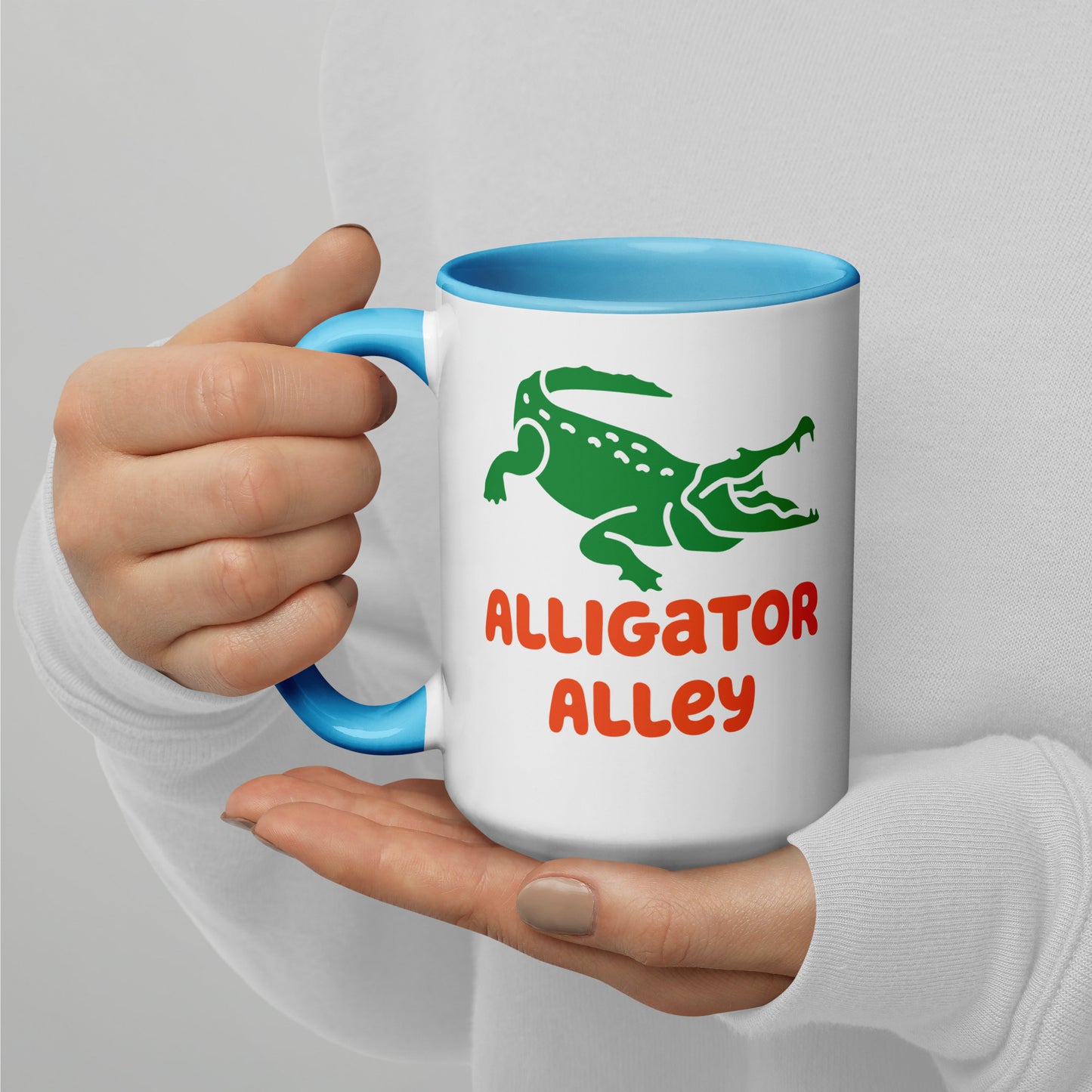 ALLIGATOR ALLEY EVERGLADES FLORIDA Mug - Alligator Alley Florida Alligator Mug