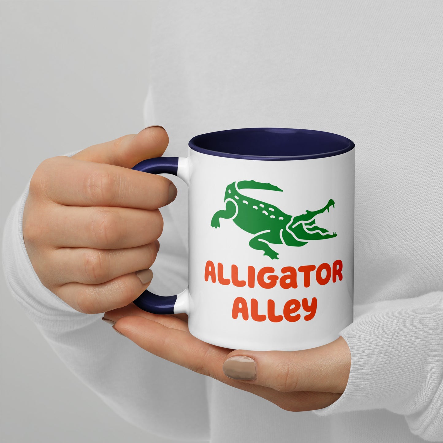 ALLIGATOR ALLEY EVERGLADES FLORIDA Mug - Alligator Alley Florida Alligator Mug