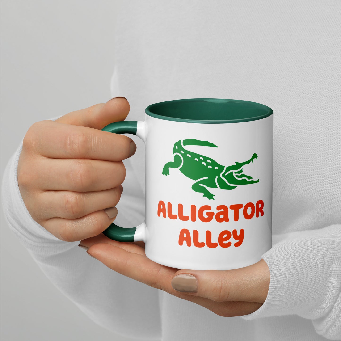ALLIGATOR ALLEY EVERGLADES FLORIDA Mug - Alligator Alley Florida Alligator Mug