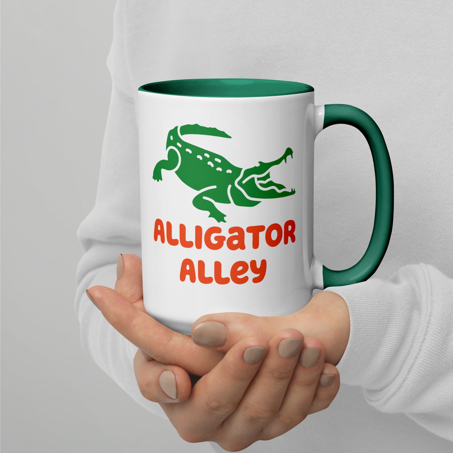 ALLIGATOR ALLEY EVERGLADES FLORIDA Mug - Alligator Alley Florida Alligator Mug