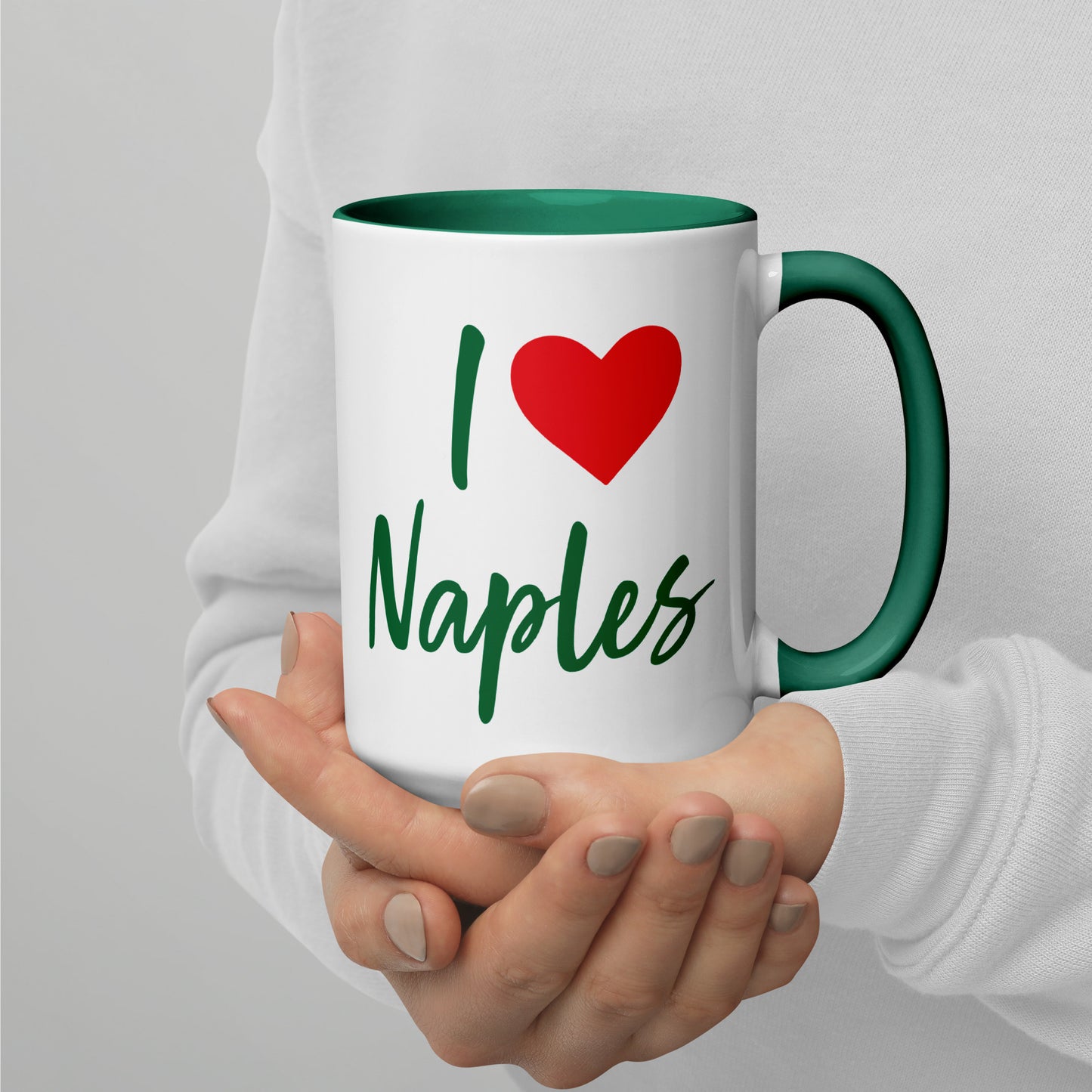 I LOVE NAPLES Florida Mug with Color Inside - I Love Naples Florida Mugs