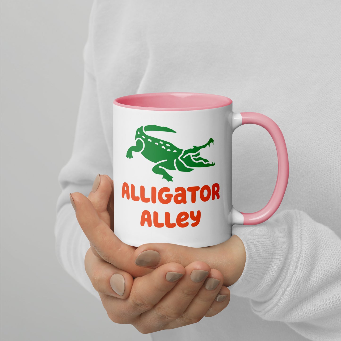 ALLIGATOR ALLEY EVERGLADES FLORIDA Mug - Alligator Alley Florida Alligator Mug