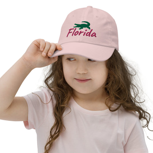 FLORIDA ALLIGATOR CHILDREN'S BASEBALL HAT - Florida Alligator Youth baseball cap