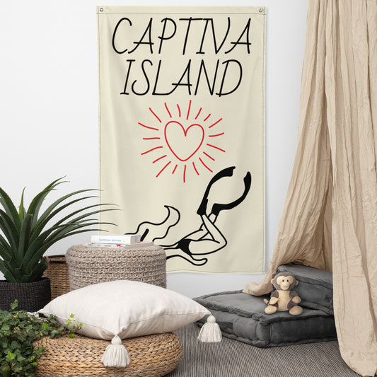 CAPTIVA ISLAND FLAG - CUSTOM FLORIDA INTERIOR DECOR