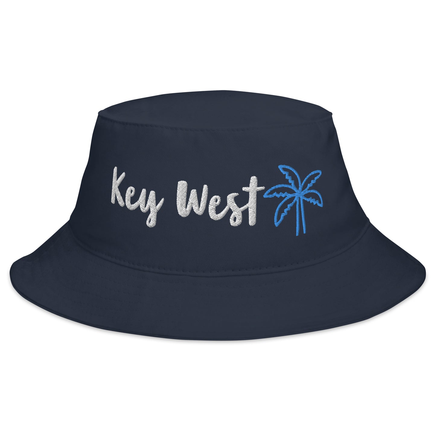 KEY WEST W/ PALM TREE - Bucket Hat - Big Accessories
