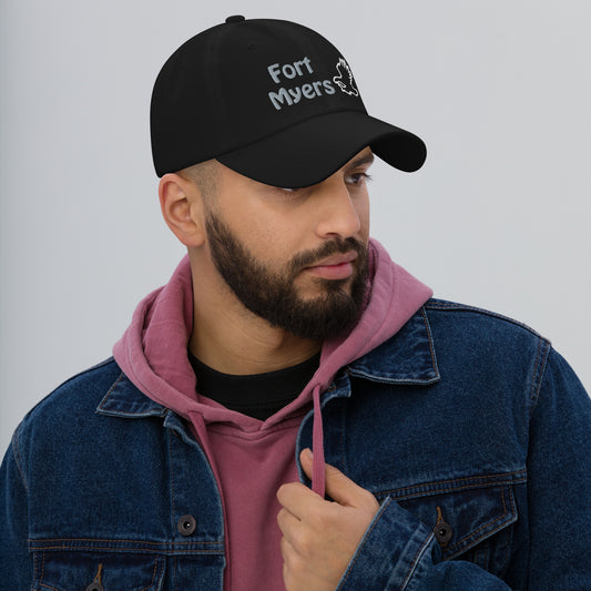 FORT MYERS W/ EAGLE - Classic Dad hat