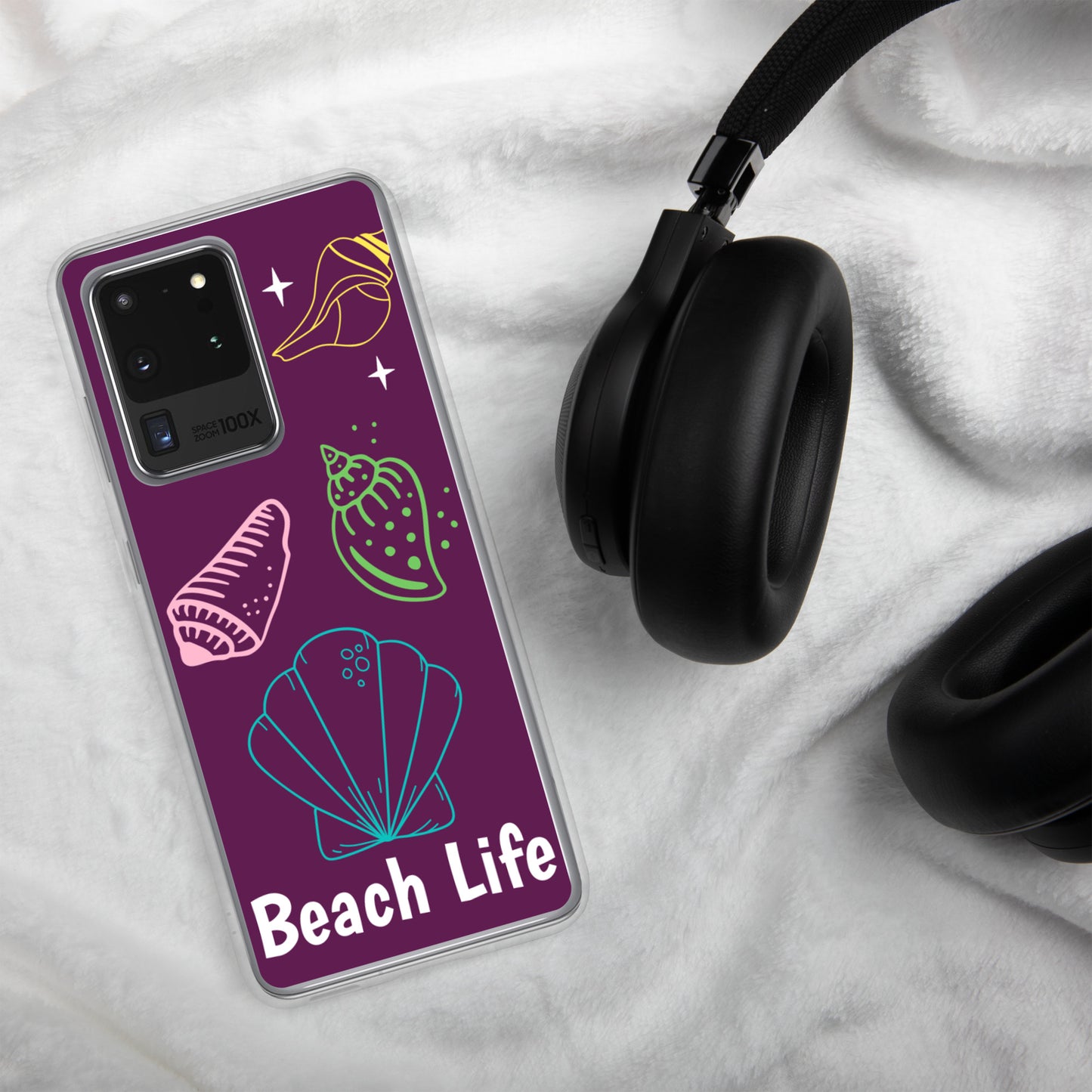 BEACH LIFE W/ SEA SHELLS - Samsung Case