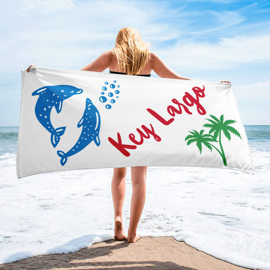 KEY LARGO FLORIDA BEACH Towel