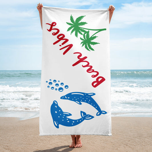 BEACH VIBES - Beach Towel