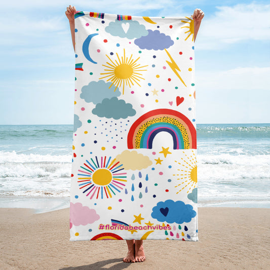 Florida Custom Beach Towel