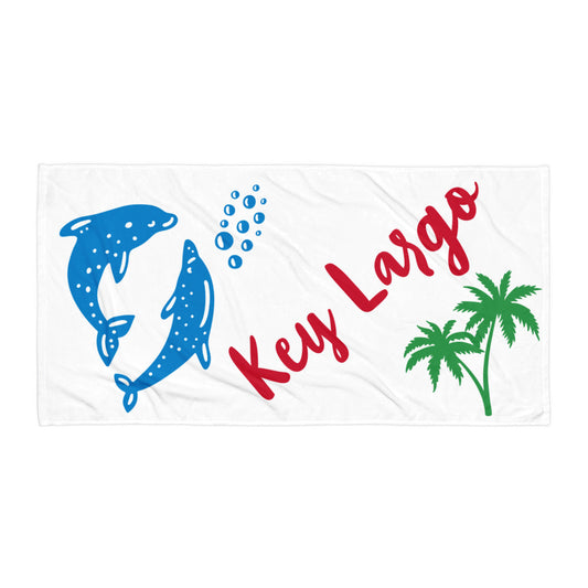 KEY LARGO FLORIDA BEACH Towel