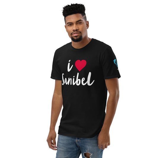 I LOVE SANIBEL FLORIDA T-SHIRT - Short-Sleeve Unisex Lightweight T-Shirt - GILDAN 980