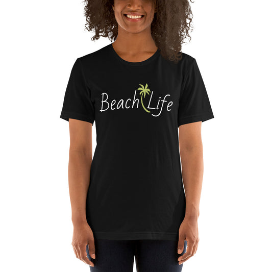 BEACH LIFE WITH PALM TREE