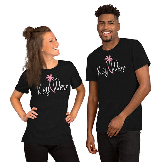 KEY WEST WITH PALM - Unisex t-shirt