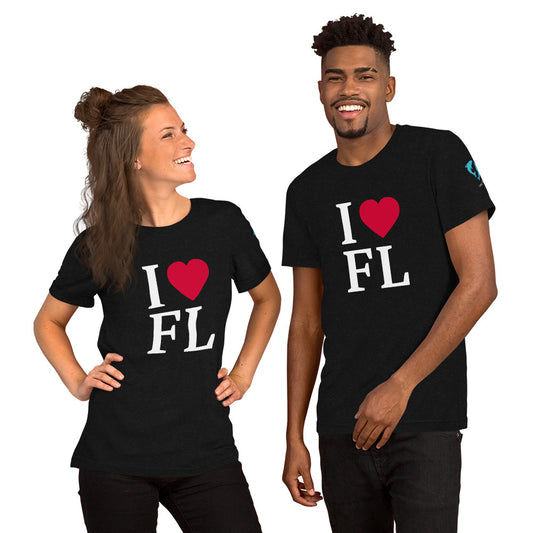 I LOVE FLORIDA W/ DOLPHINS - Unisex t-shirt