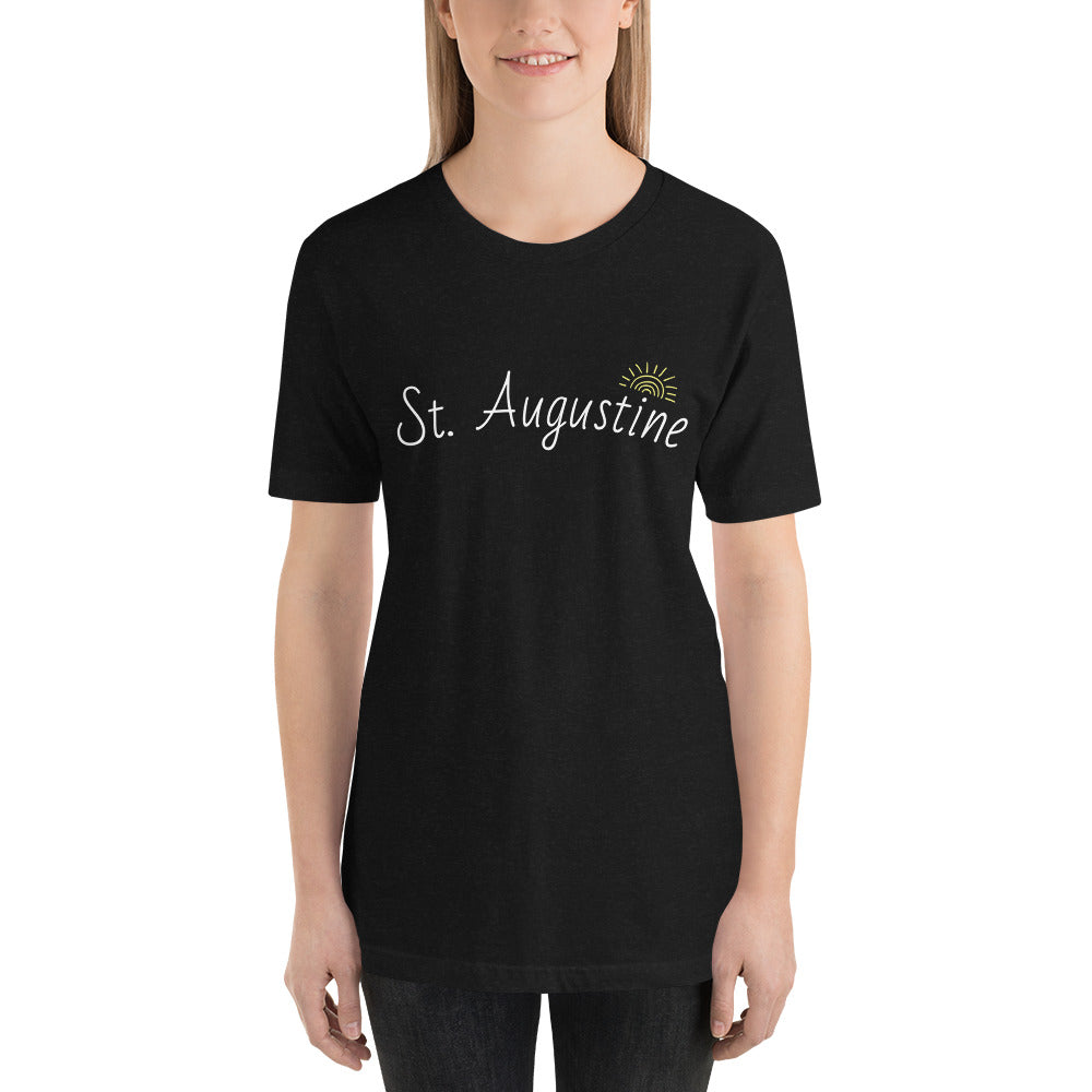 ST. AUGUSTINE FLORIDA W/ SUNSHINE - Unisex t-shirt